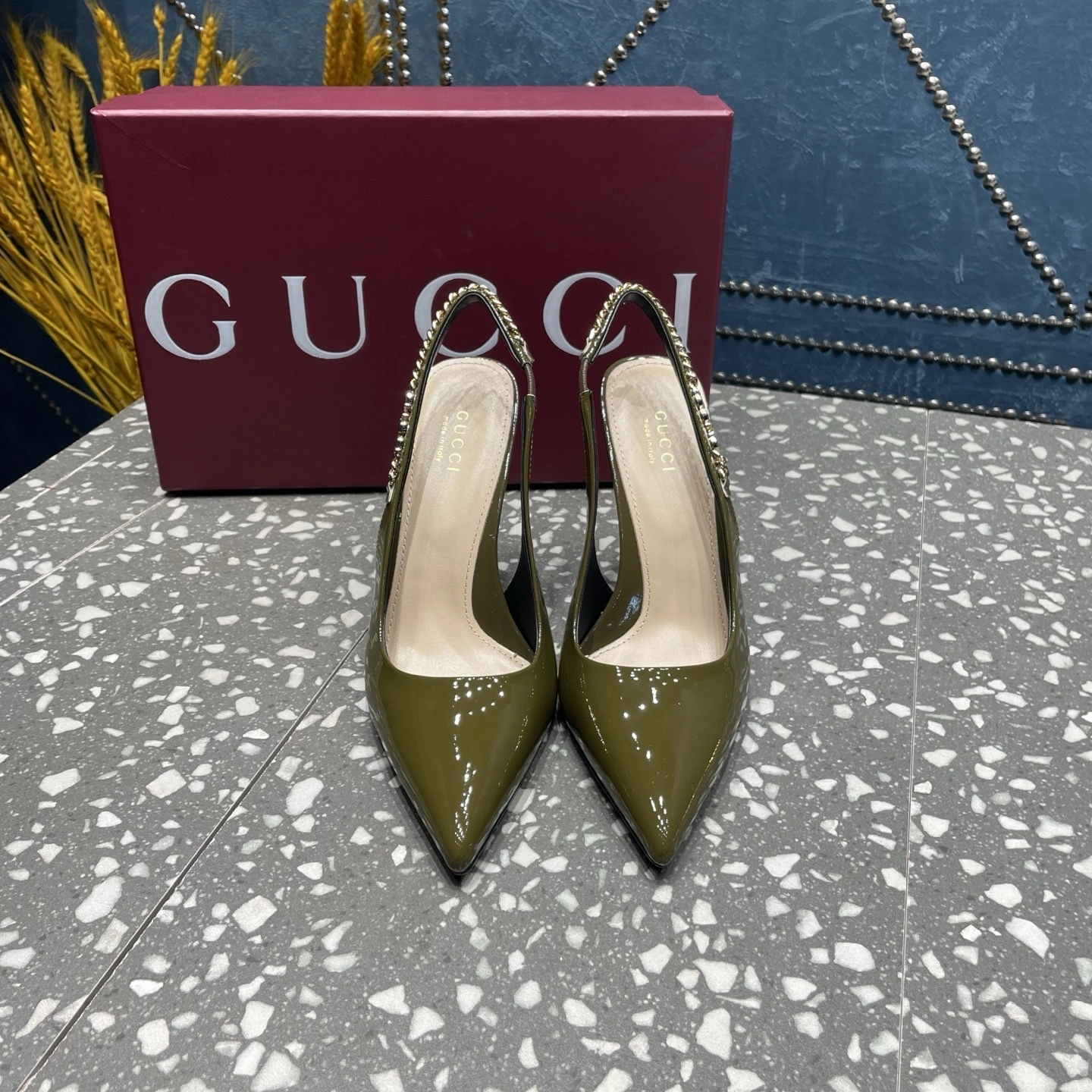 COCO-- 6u33i 783821 BNC80 3706 cowhide sheepskin Heel height：10.5cm item:E-X555I1216
